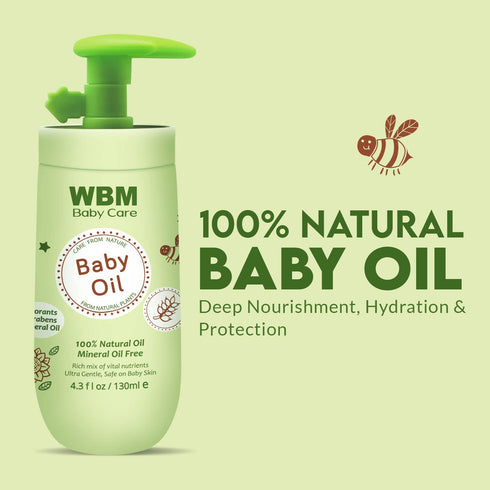 Baby Oil - 4.3 fl oz | WBM BABY CARE